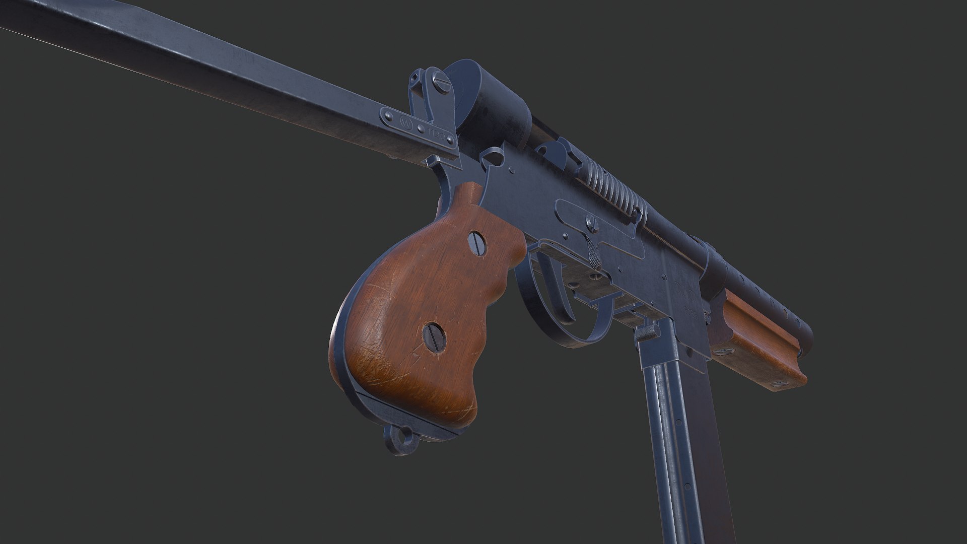3D model BSA Welgun Submachine Gun  Low-poly PBR https://p.turbosquid.com/ts-thumb/GZ/PUR81q/73/screenshot025/png/1763795751/1920x1080/fit_q87/a173fc0411fda79d0b1790304c5ff3555d9cf7b0/screenshot025.jpg