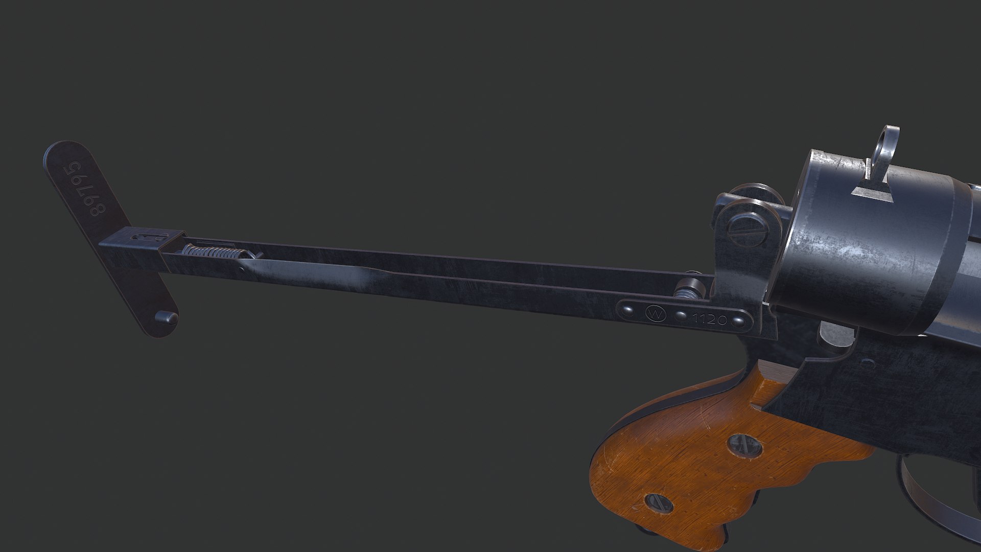 3D model BSA Welgun Submachine Gun  Low-poly PBR https://p.turbosquid.com/ts-thumb/GZ/PUR81q/YI/screenshot020/png/1763795745/1920x1080/fit_q87/bfcfbf637eb65f2bcbe56cced773873fa3f9360c/screenshot020.jpg