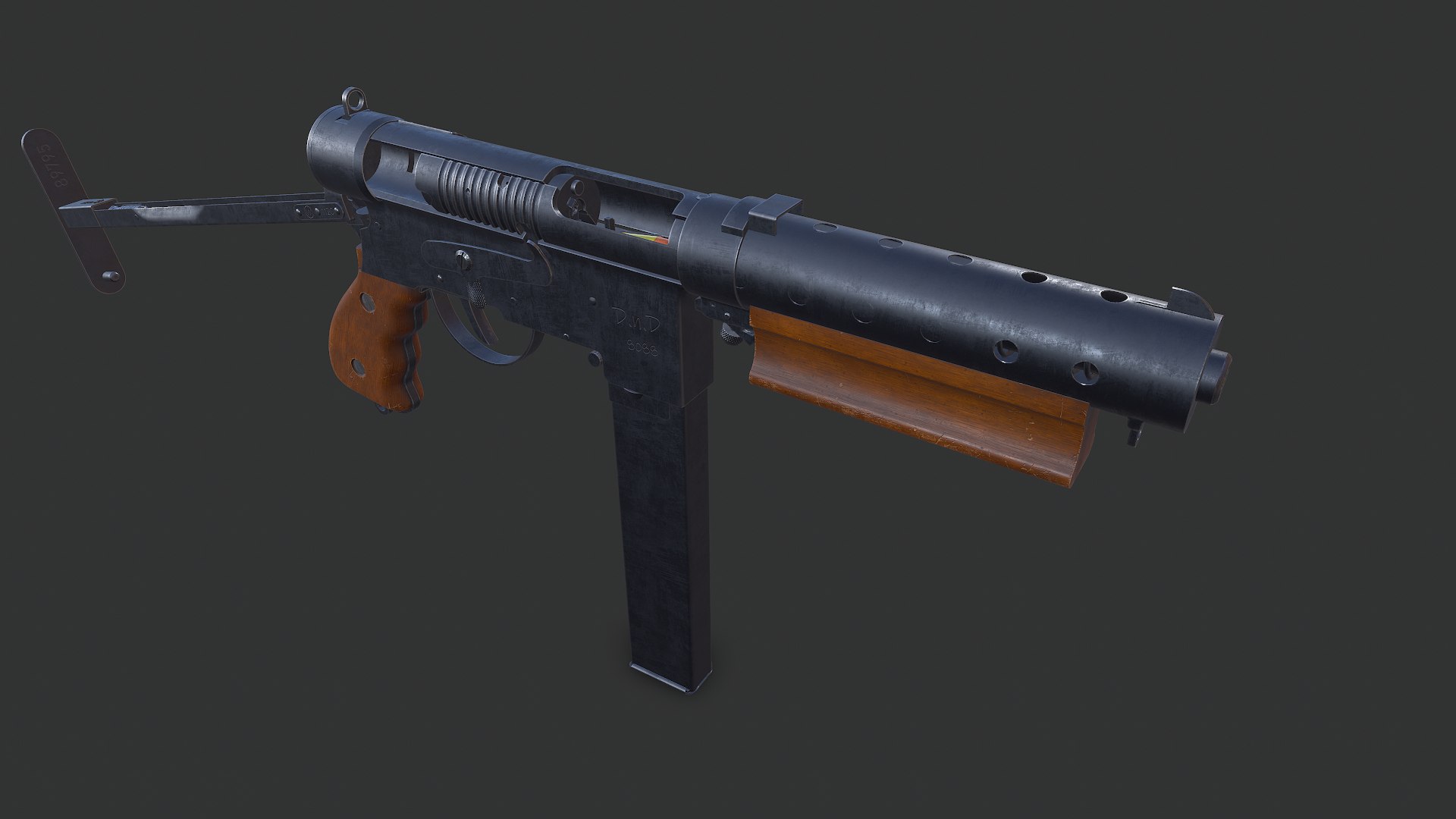 3D model BSA Welgun Submachine Gun  Low-poly PBR https://p.turbosquid.com/ts-thumb/GZ/PUR81q/Yx/screenshot011/png/1763795737/1920x1080/fit_q87/1ca9fb960a0a4b23252658197358c29f384df423/screenshot011.jpg