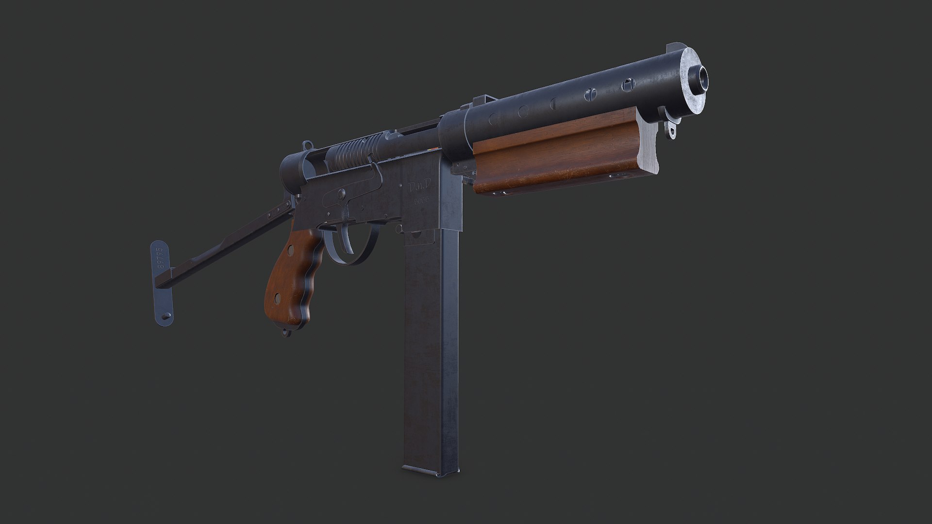 3D model BSA Welgun Submachine Gun  Low-poly PBR https://p.turbosquid.com/ts-thumb/GZ/PUR81q/nh/screenshot023/png/1763795749/1920x1080/fit_q87/e28165ebe4f5402abc9c25f40c6ad0860a03c830/screenshot023.jpg