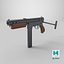 BSA Welgun Submachine Gun  Low-poly PBR