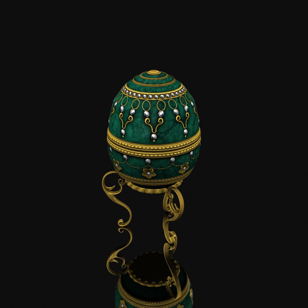 Faberge Egg 3d Model