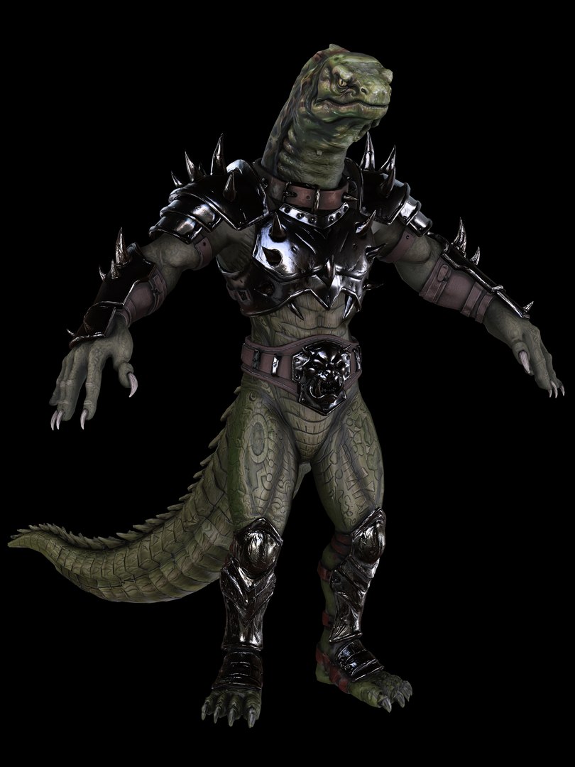 Lizardman Warrior model https://p.turbosquid.com/ts-thumb/GZ/VcJYxv/8j/6/jpg/1779477443/1920x1080/fit_q87/affc79435b3ed2e28b60c8671dee92fa6d742147/6.jpg