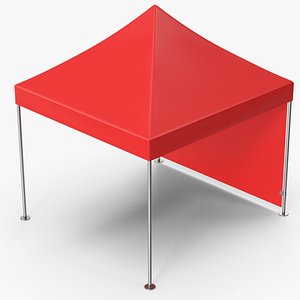 Red Event Tent model