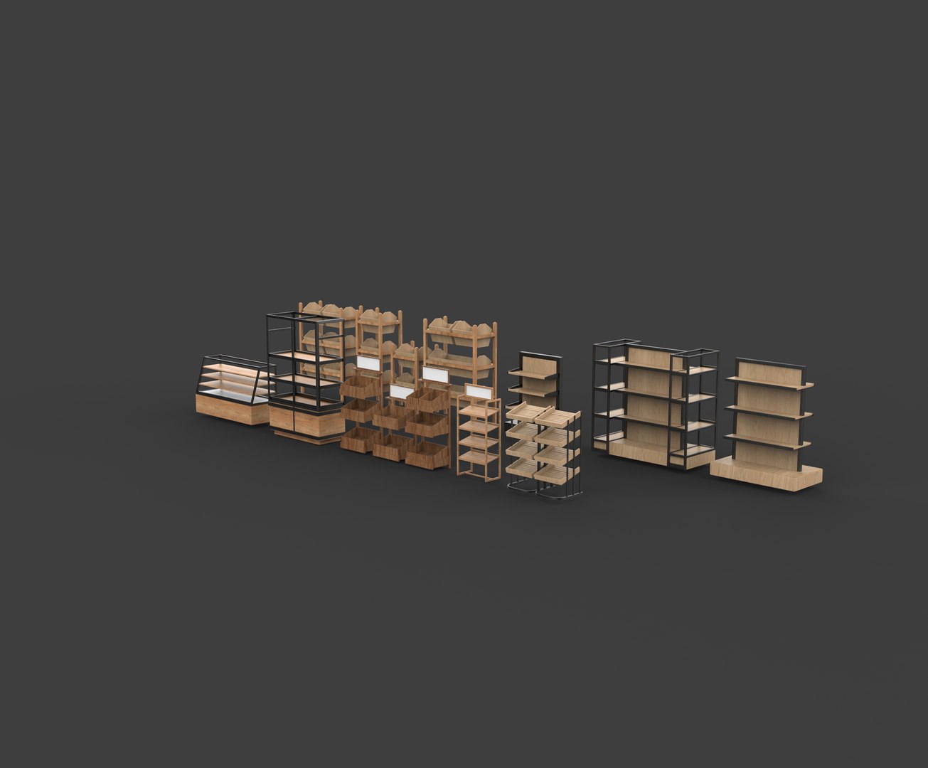 3D model display shelf set 3D model https://p.turbosquid.com/ts-thumb/GZ/XTQ6BJ/7N/displayshelfsetanimation.4033/jpg/1761594450/1920x1080/fit_q87/c37eb165b61d3263e5b9914ad973302d23e08418/displayshelfsetanimation.4033.jpg