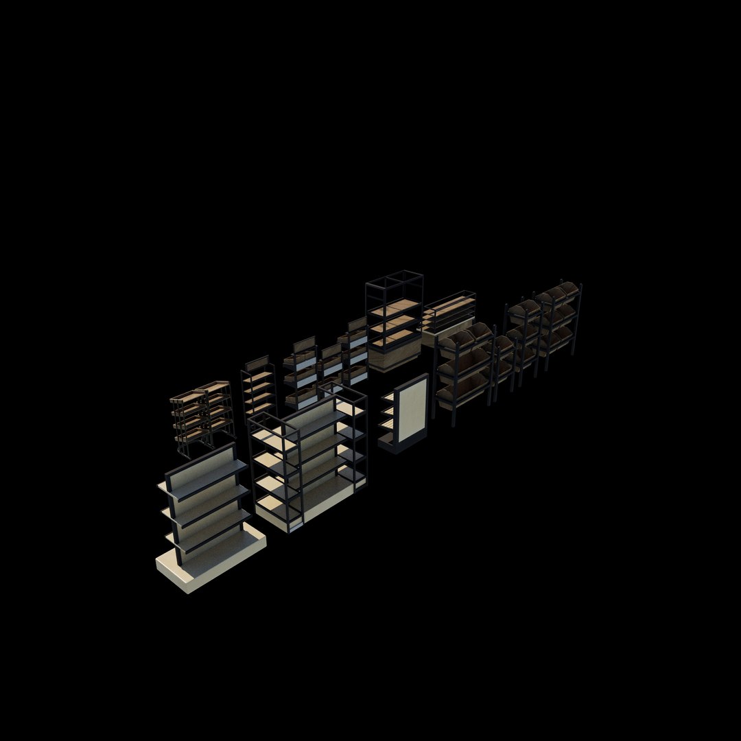 3D model display shelf set 3D model https://p.turbosquid.com/ts-thumb/GZ/XTQ6BJ/LQ/displayshelfset3/jpg/1761594461/1920x1080/fit_q87/3b9dcd38dcf67cbe15123906370262c833c3ce52/displayshelfset3.jpg