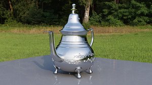 moroccan teapot 3D model