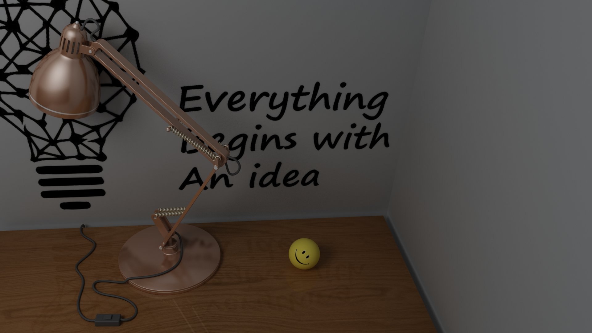 Study Lamp 3D - TurboSquid 1584742