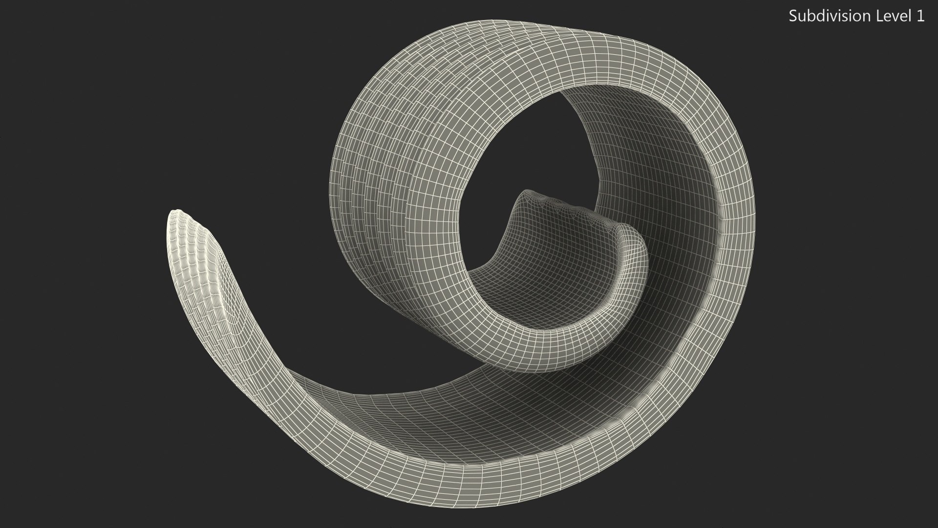 Curled Piece of Butter 3D model - TurboSquid 1995254