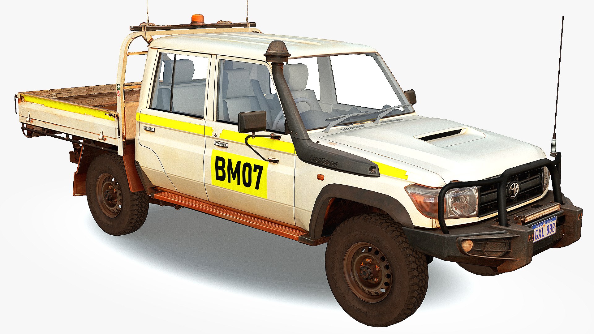 Toyota Landcruiser MineSpec 3D - TurboSquid 2195814