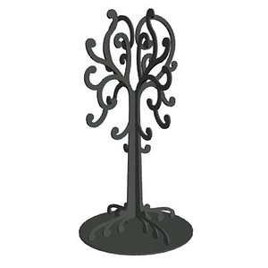 tree hanger cnc 3d model