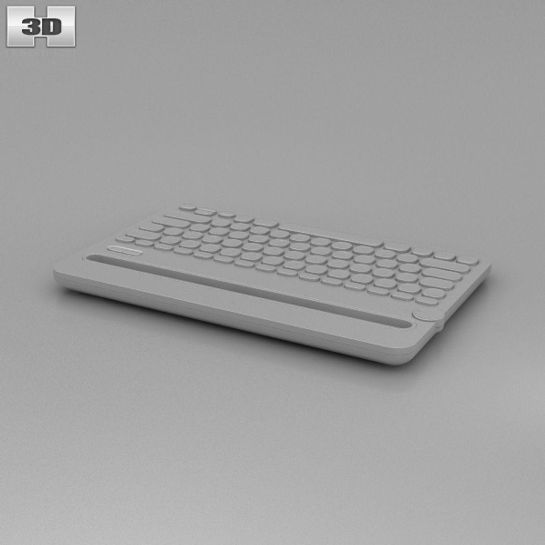 3D model logitech k480 white - TurboSquid 1194893