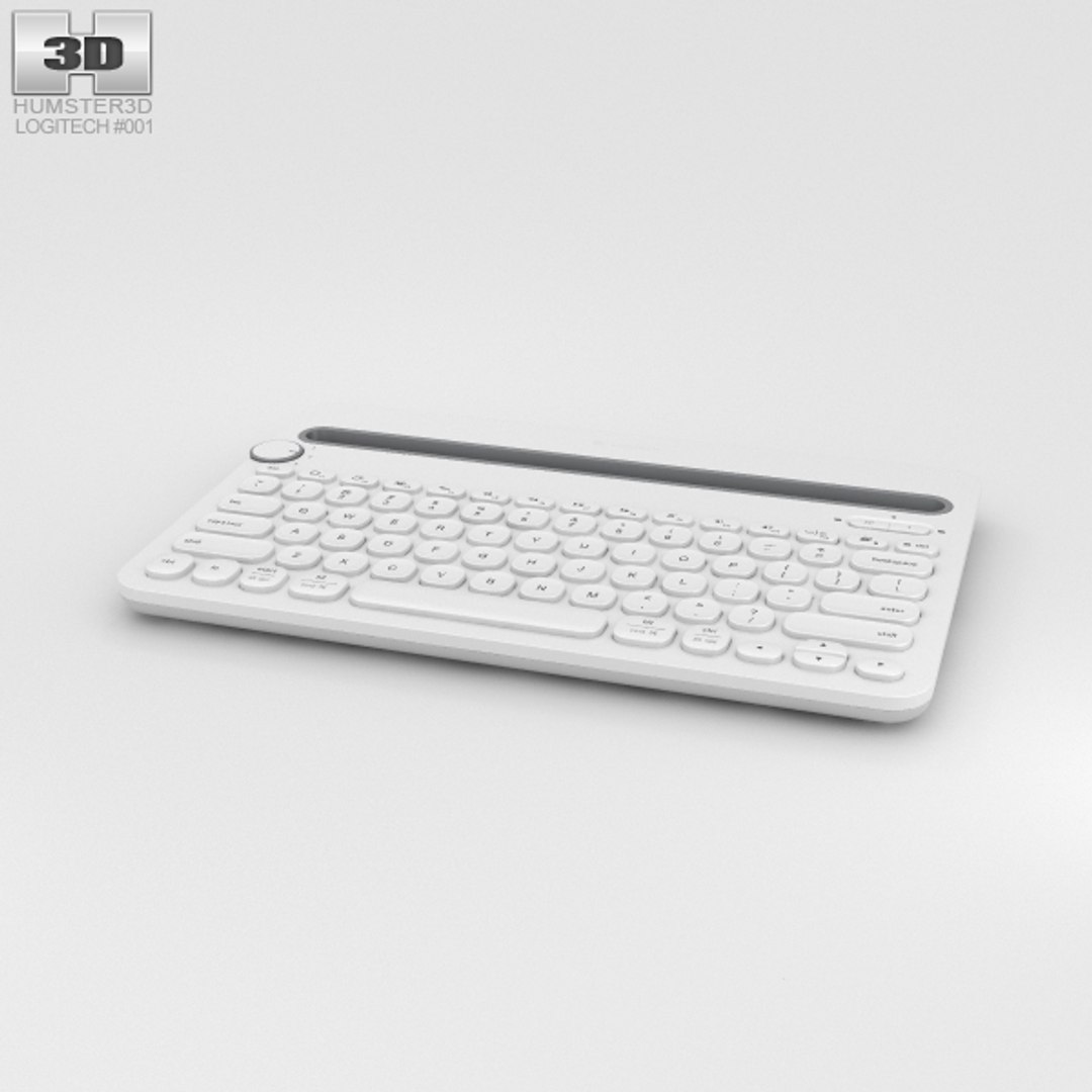 3D model logitech k480 white - TurboSquid 1194893
