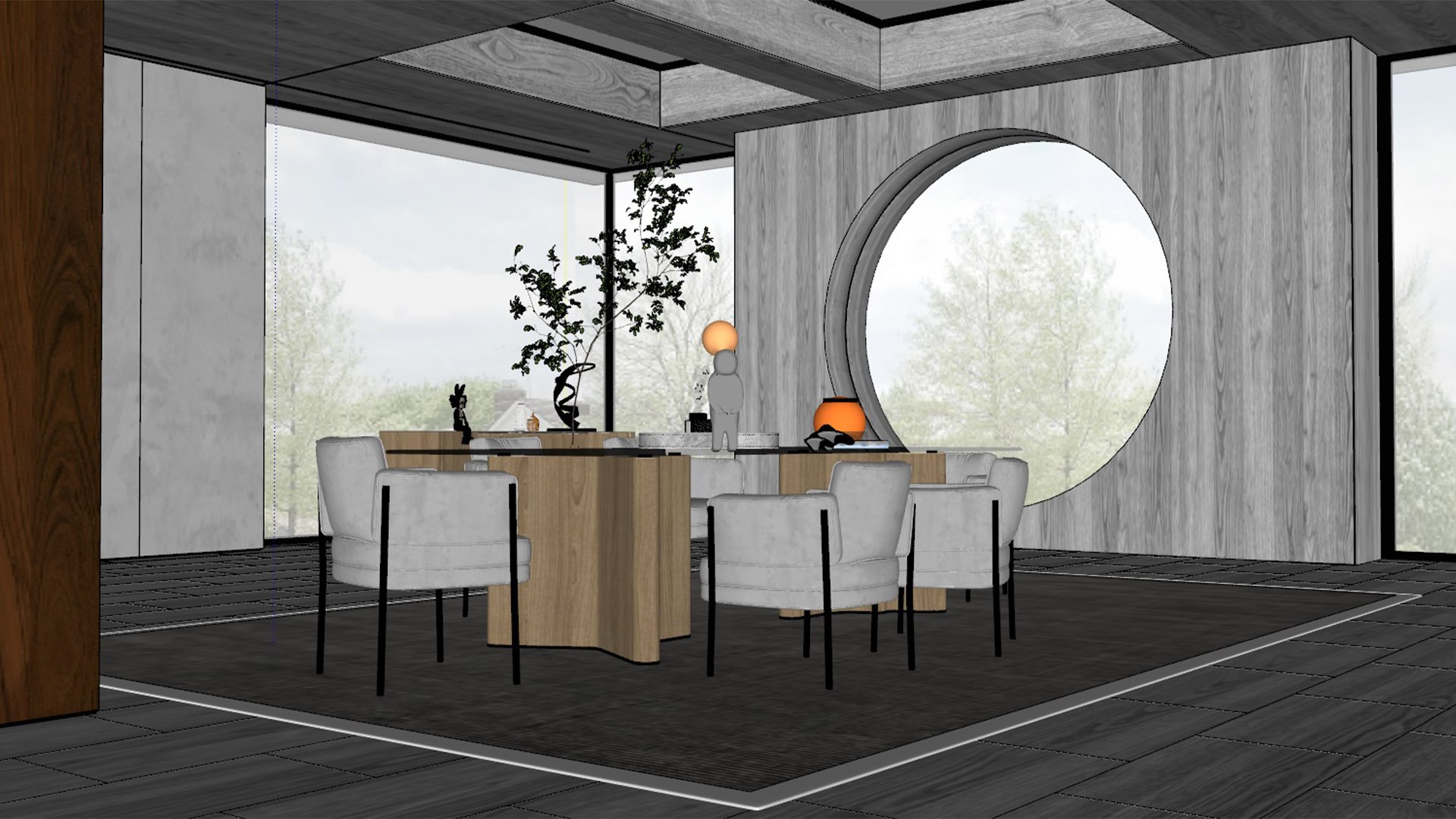 Diningroom Model - TurboSquid 1849316