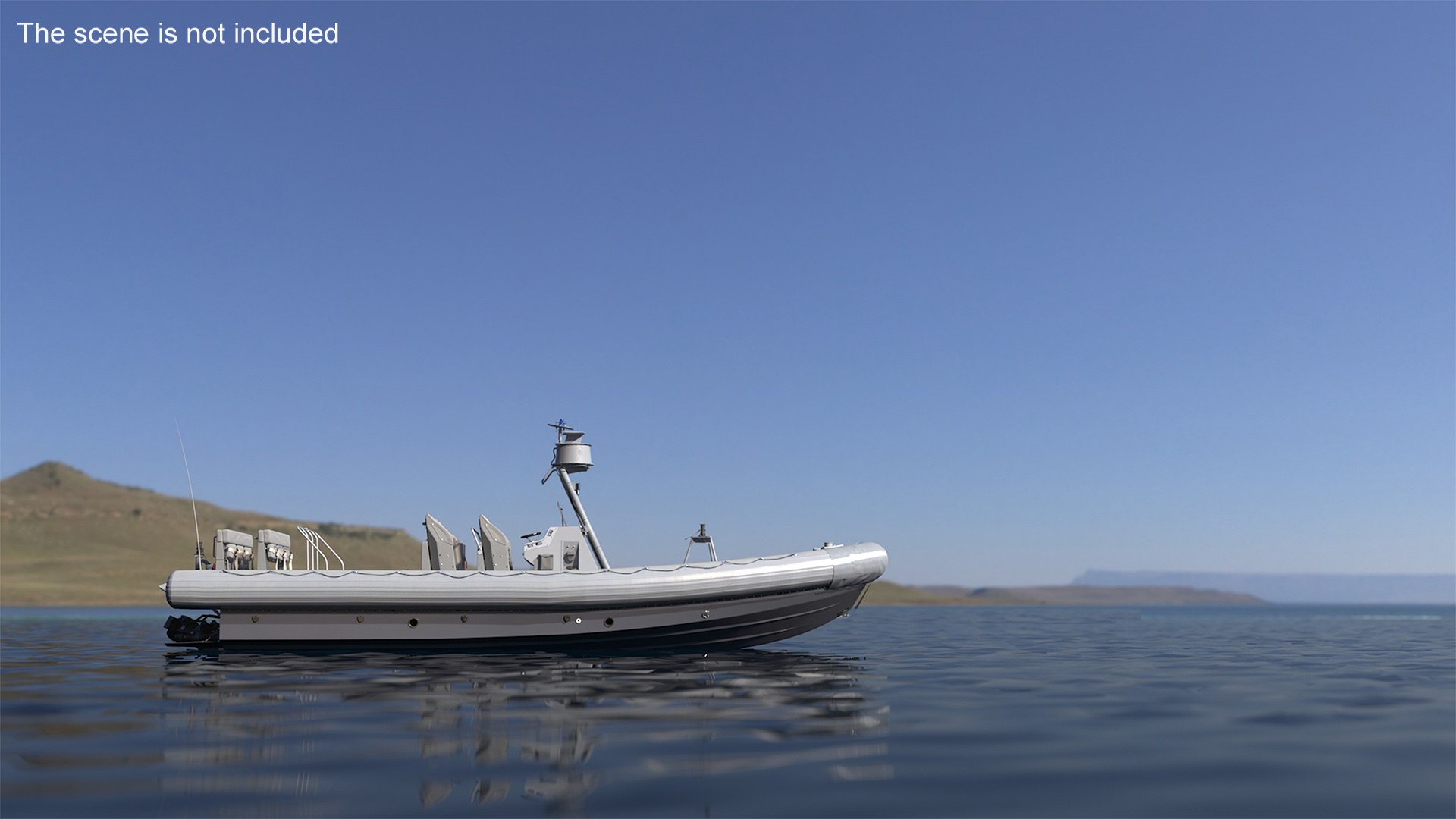 Inflatable Military Patrol Boat RHIB 3D Model - TurboSquid 2219838