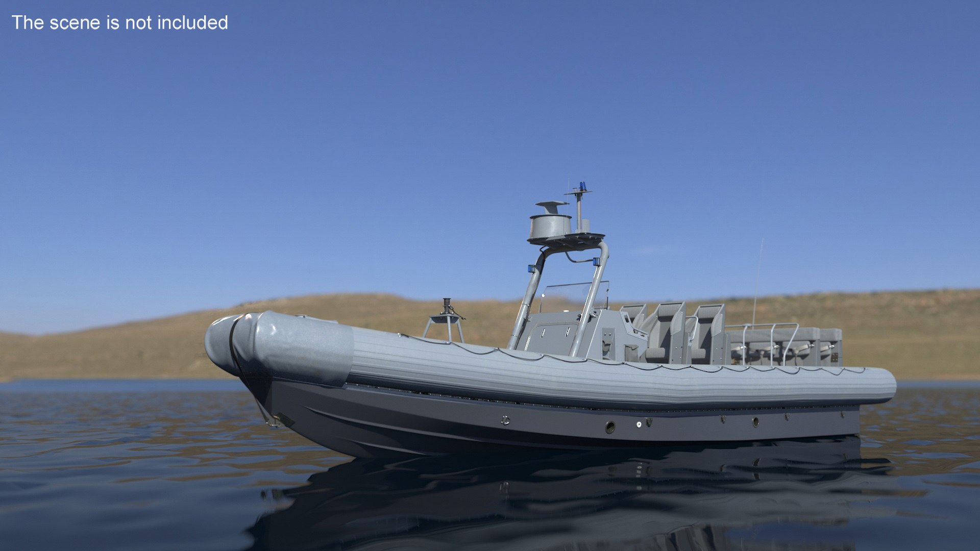 Inflatable Military Patrol Boat RHIB 3D Model - TurboSquid 2219838