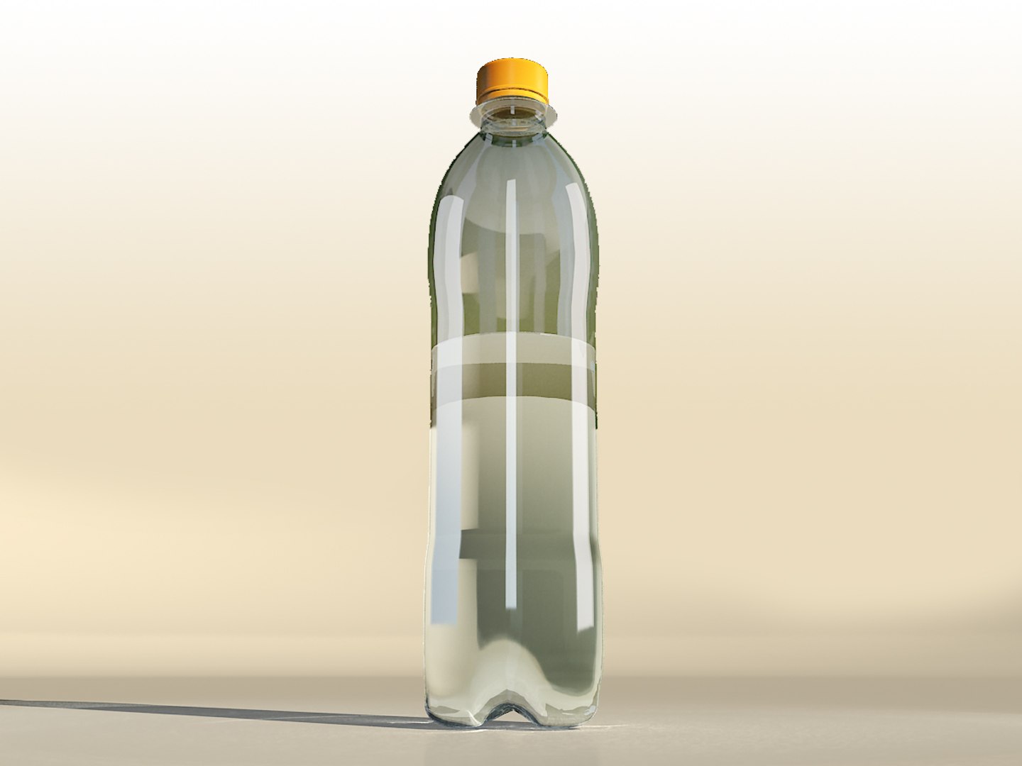 3d Water Bottle Model