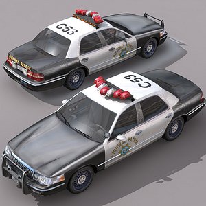 California Highway Patrol 3D Models for Download | TurboSquid