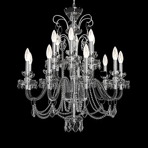 Faustig 462021 Crystal Swarowski Candle Chandelier