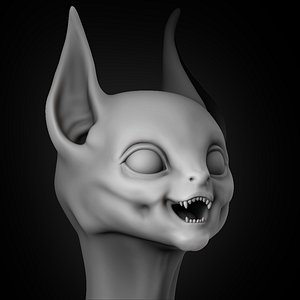 cute demon devil 3D model