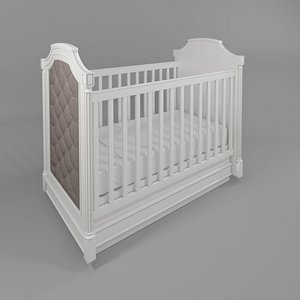 3D model baby bed