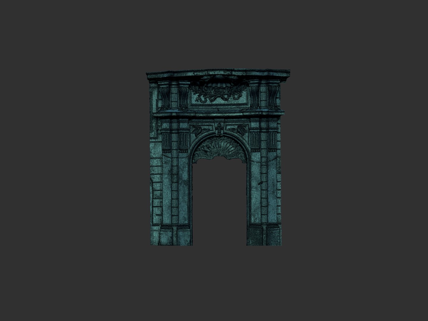 3D Model Ancient Roman Gate - TurboSquid 2304325
