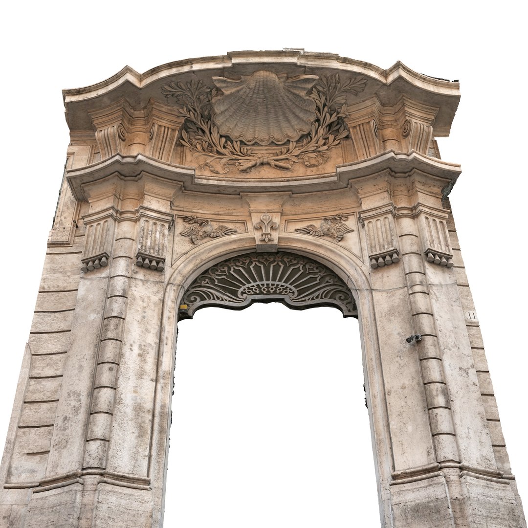 3D Model Ancient Roman Gate - TurboSquid 2304325