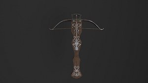 3D model crossbow pbr