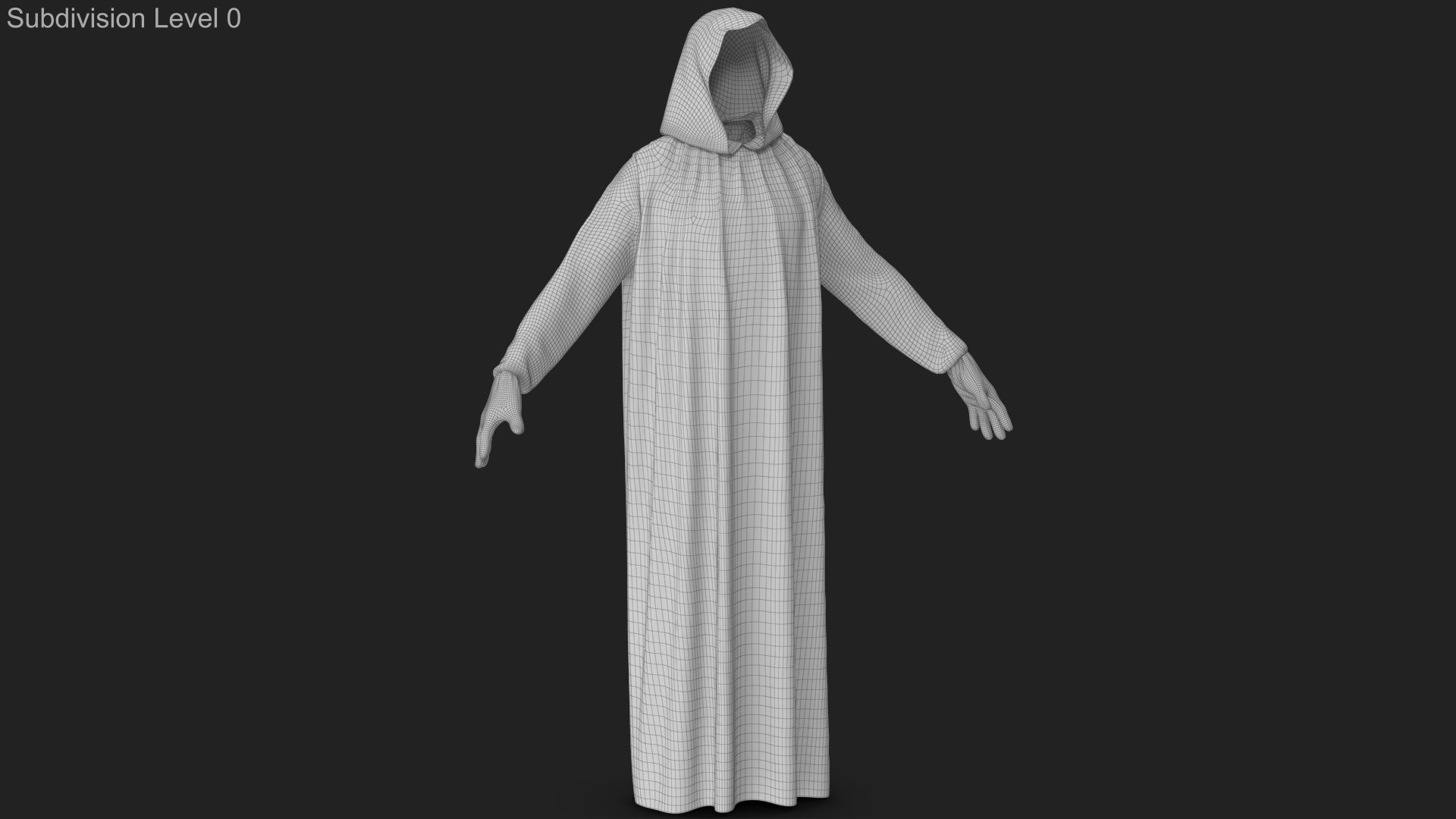 3D model Hooded Costume 8 https://p.turbosquid.com/ts-thumb/GZ/vnOjiR/ZH/wireframe_00/jpg/1721548288/1920x1080/fit_q87/02a837ab5e91572e32b8ecb069b5864ab50ea560/wireframe_00.jpg