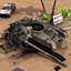 T80U Destroyed Tank