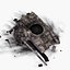 T80U Destroyed Tank
