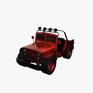 jeep custom 3d model