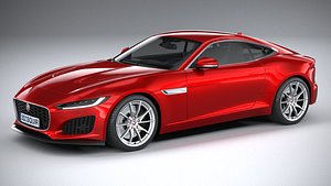 f-type regular coupe 3D model