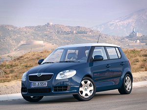 max skoda fabia blueline