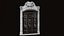 Wooden Door With a Big Concrete Ornament