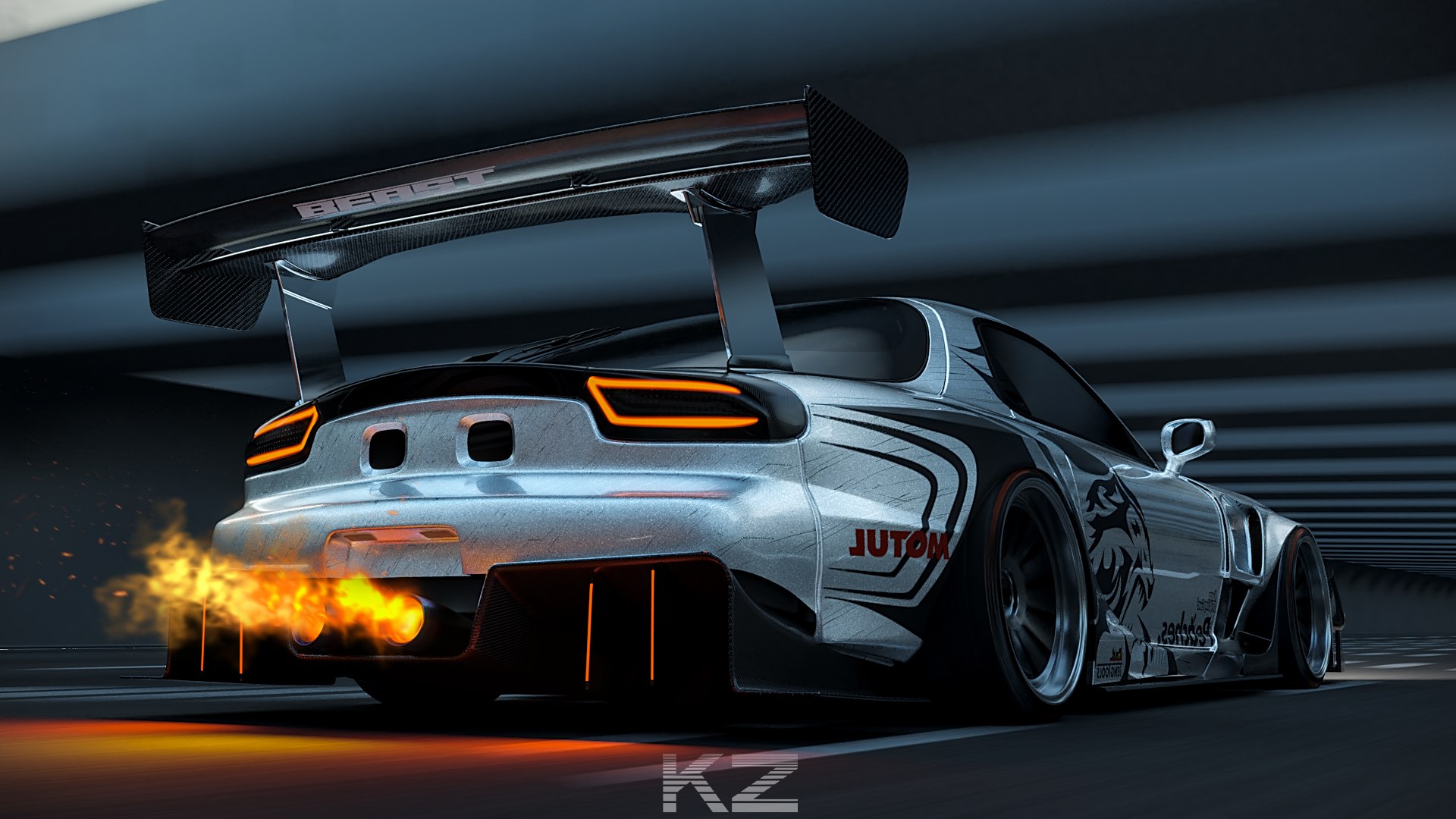 TIGERX7T -RX7 CONCEPT KIT 3D Model - TurboSquid 1845581
