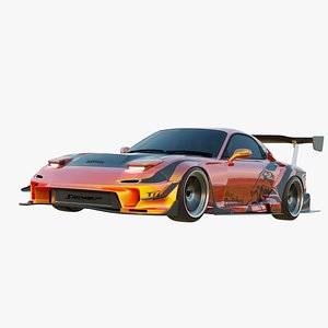 TIGERX7T -RX7 CONCEPT KIT 3D model