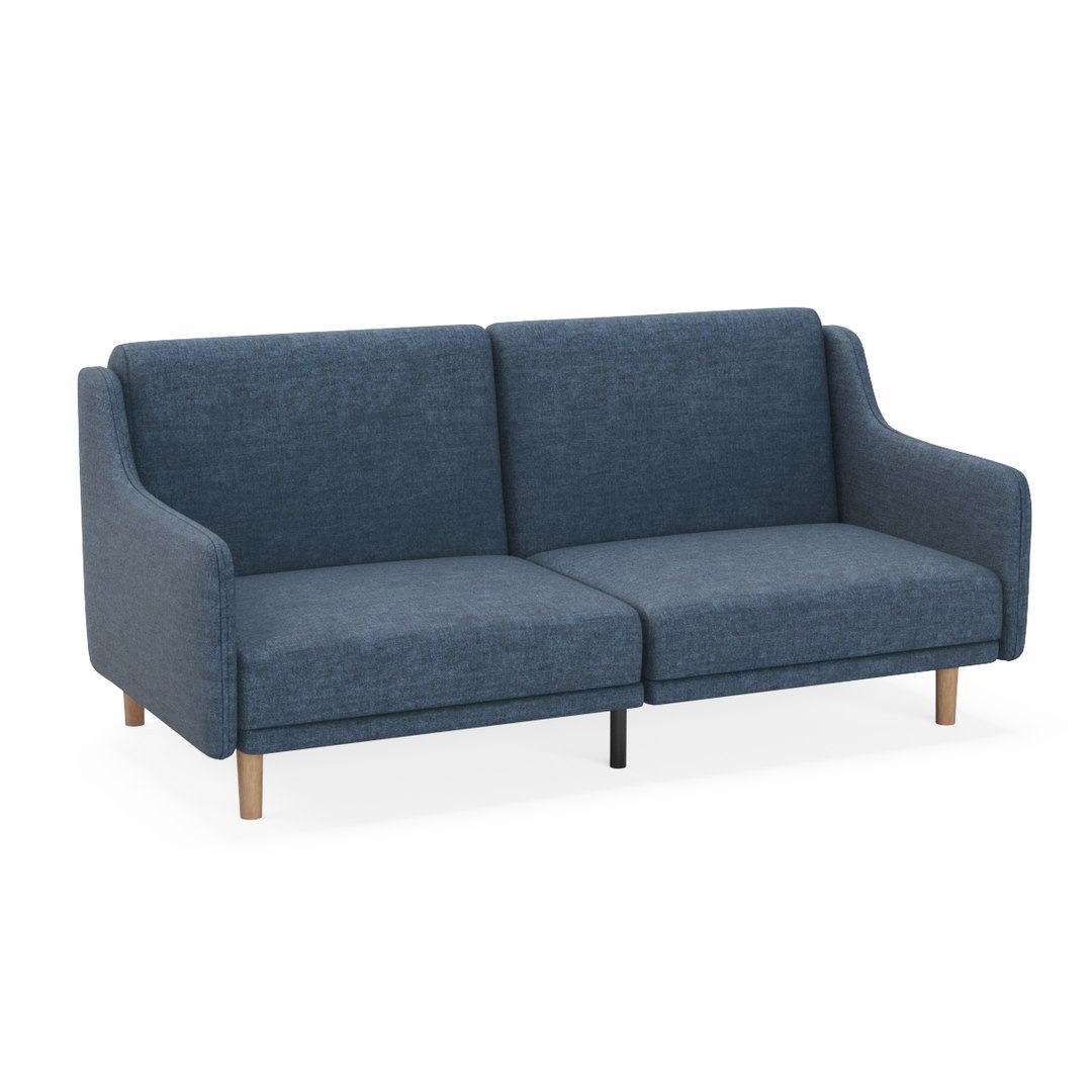 Flash Furniture Delphine Convertible Split Back Sofa 3D Model ...