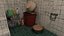 Salle de bain crasseuse