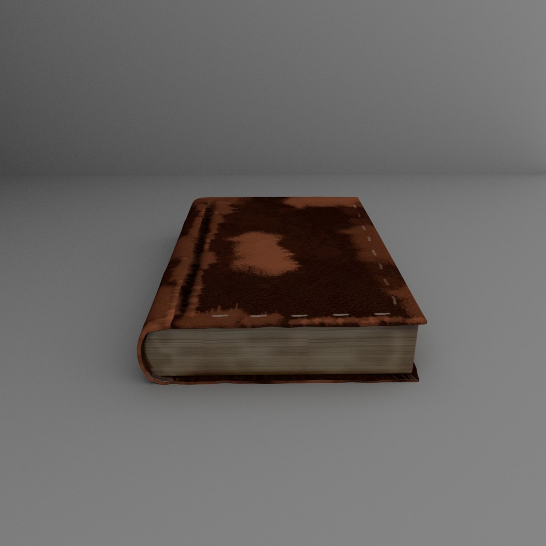 3D OLD BOOK Model - TurboSquid 2026761