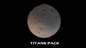 3D titans pack model