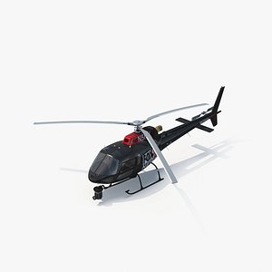 Rigged News Helicopter