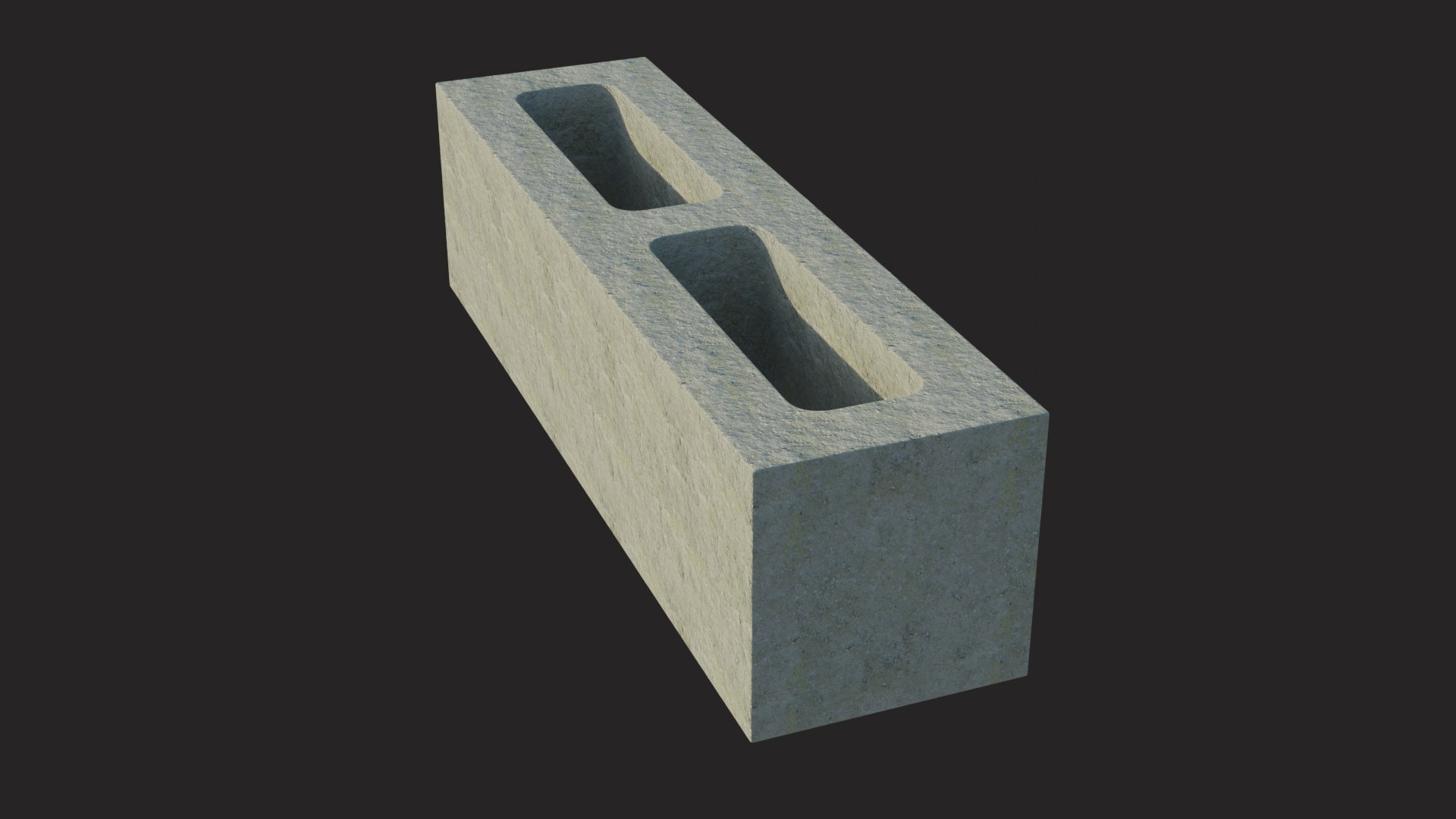 3D 14x4x4 cinder block 1 - TurboSquid 1490849