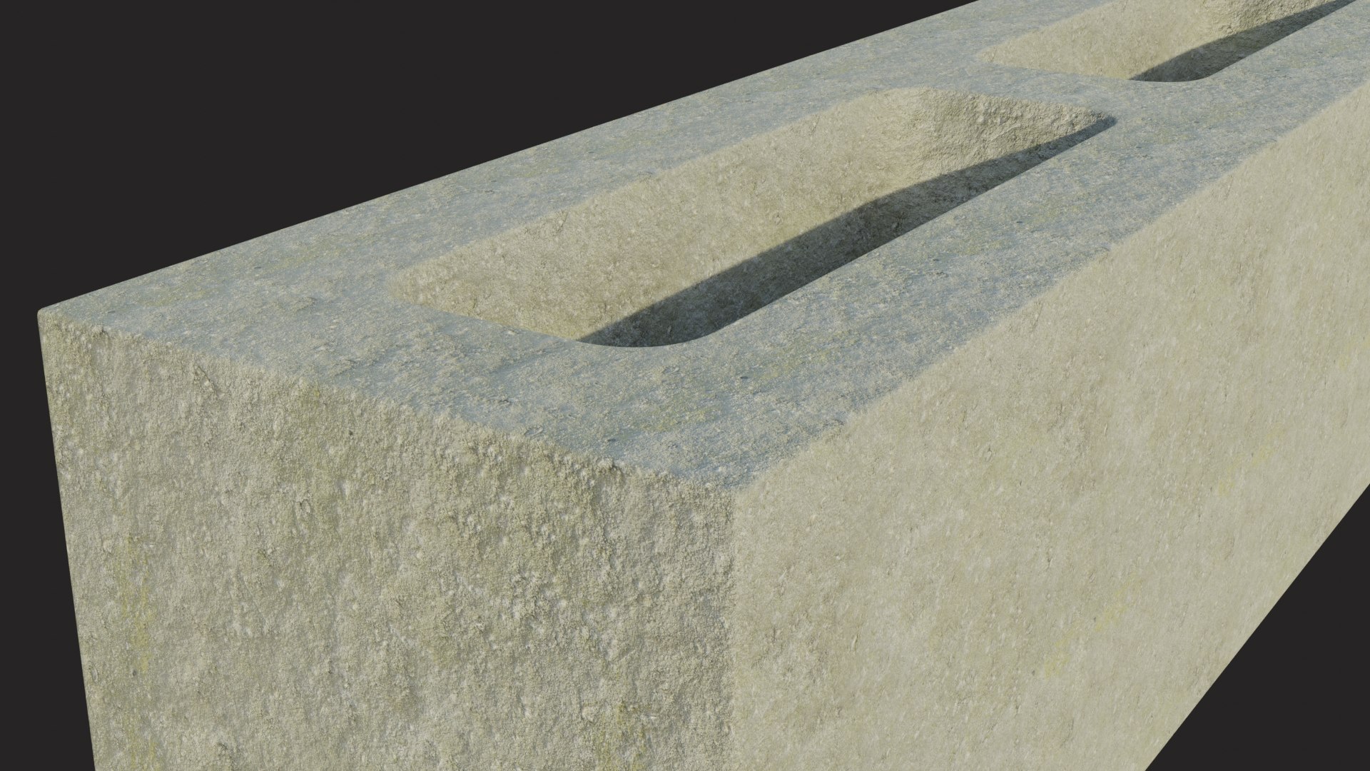 3D 14x4x4 cinder block 1 - TurboSquid 1490849