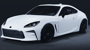 2022 Toyota GR86 3D Model  Lightweight Sports Coupe 3D model