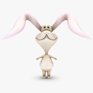 Download Free & Premium Cartoon Rabbit 3D Models | TurboSquid