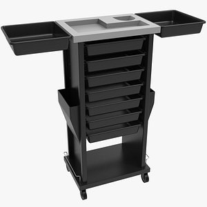 Hair Salon Rolling Trolley Cart