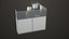 Adereços de mesa de escritório Tapete único Todas as texturas PBR Unity UE