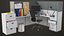 Adereços de mesa de escritório Tapete único Todas as texturas PBR Unity UE