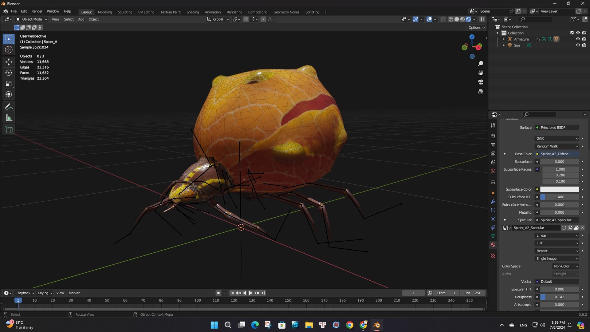 3D Spider-A2 https://p.turbosquid.com/ts-thumb/Ga/lZp2O4/kW/wireframe1/jpg/1759207472/1920x1080/fit_q87/b1946c274c549708b89deb0533a8e2445ed5665b/wireframe1.jpg